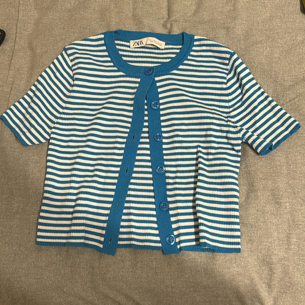 Zara cropped sweater